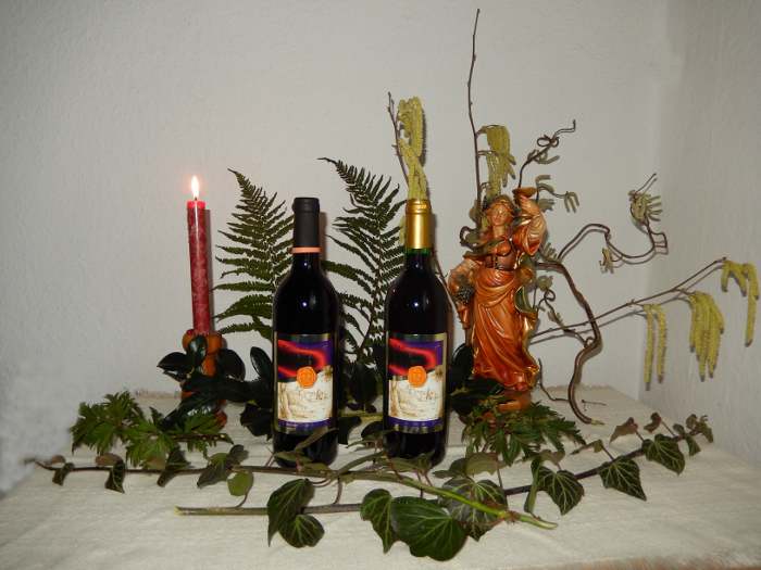 Blauer Bernburger Wein Jahrgang 2013